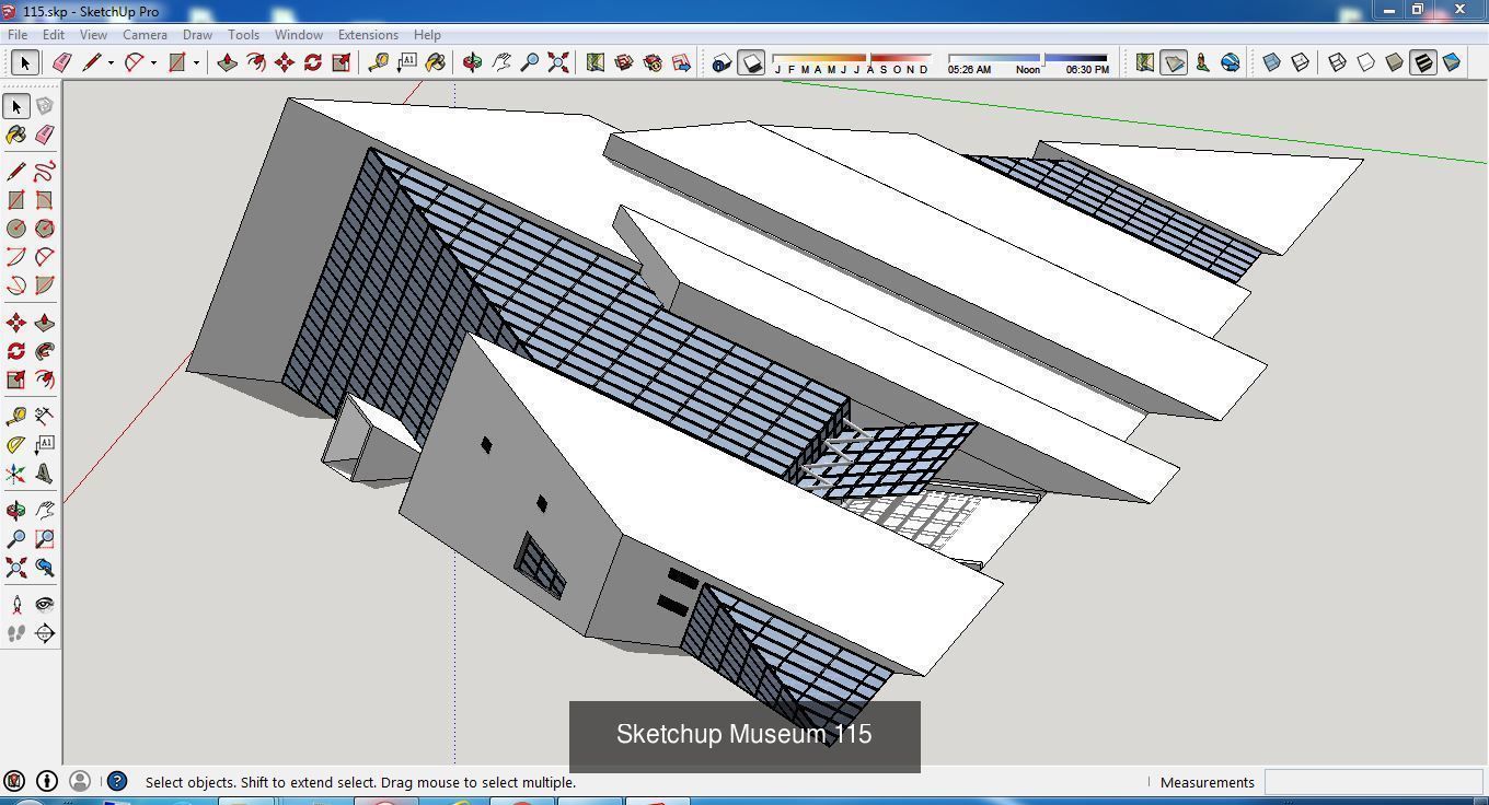 Collection 28 Sketchup Museum and cultural models _11