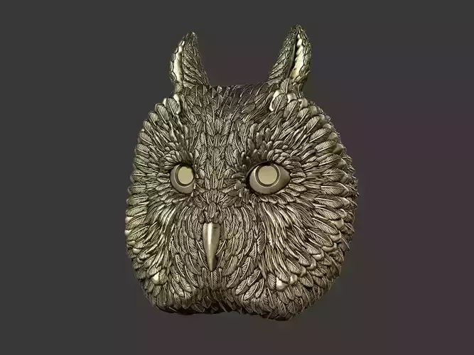 Owl 3d model for printing