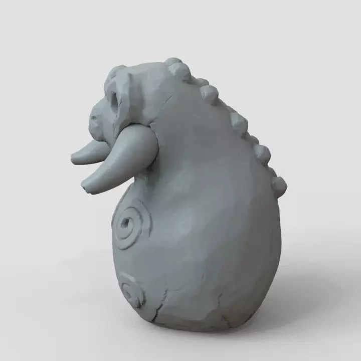Troll figurine from GoW 3D print model_0