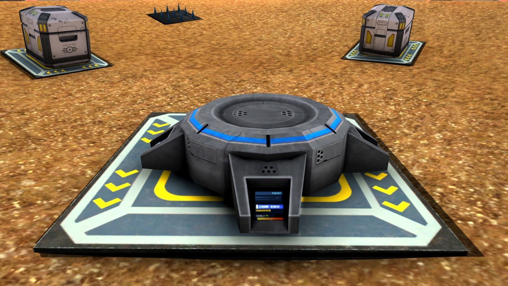 3D model Pack OF Fighting Arena Realistic and Tonic Low-poly 3D model_6