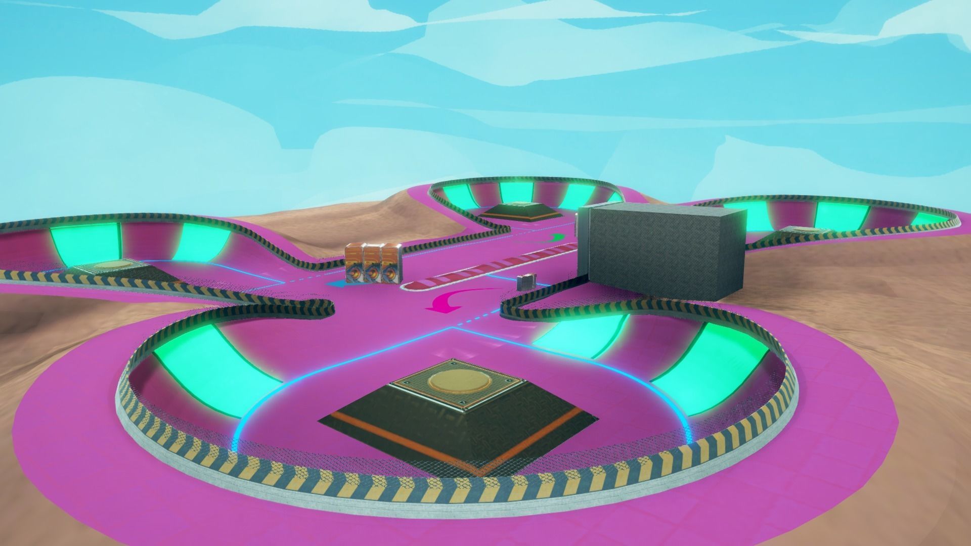 3D model Pack OF Fighting Arena Realistic and Tonic Low-poly 3D model_11