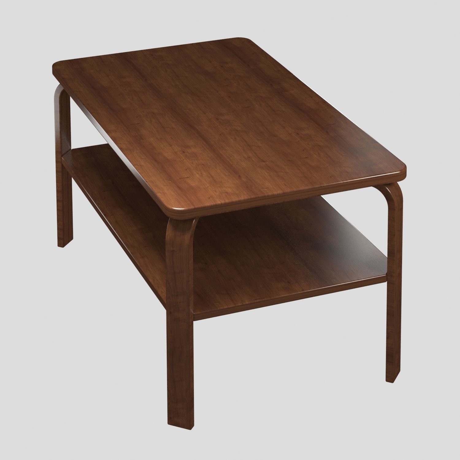 Airol wooden journal table 3D model_1