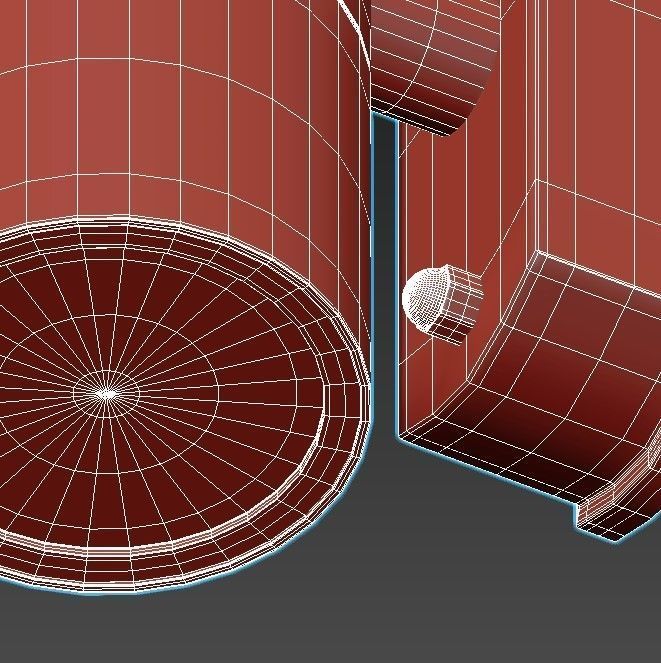 Feron-DH0704-11881 outdoor wall light 3D model_4