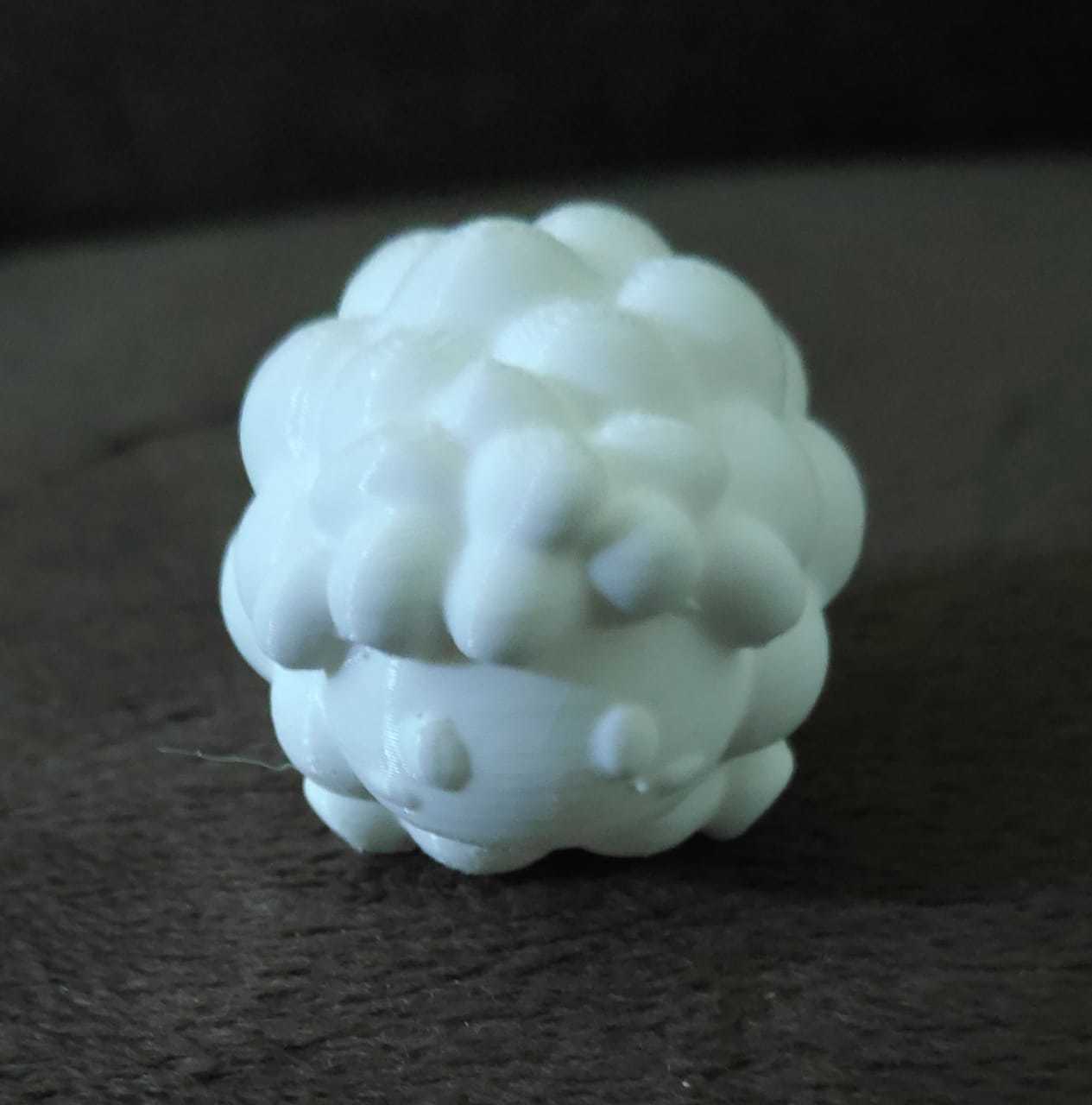 Round Sheep 3D print model_10