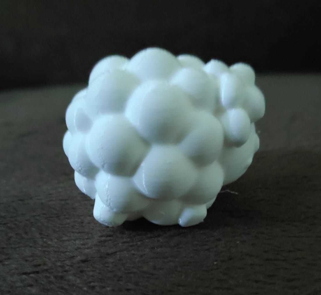 Round Sheep 3D print model_5