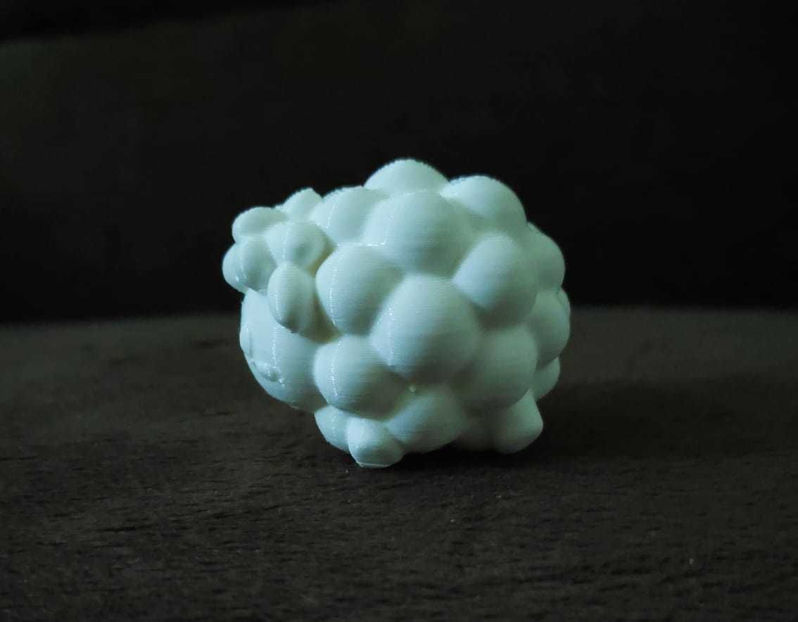 Round Sheep 3D print model_7