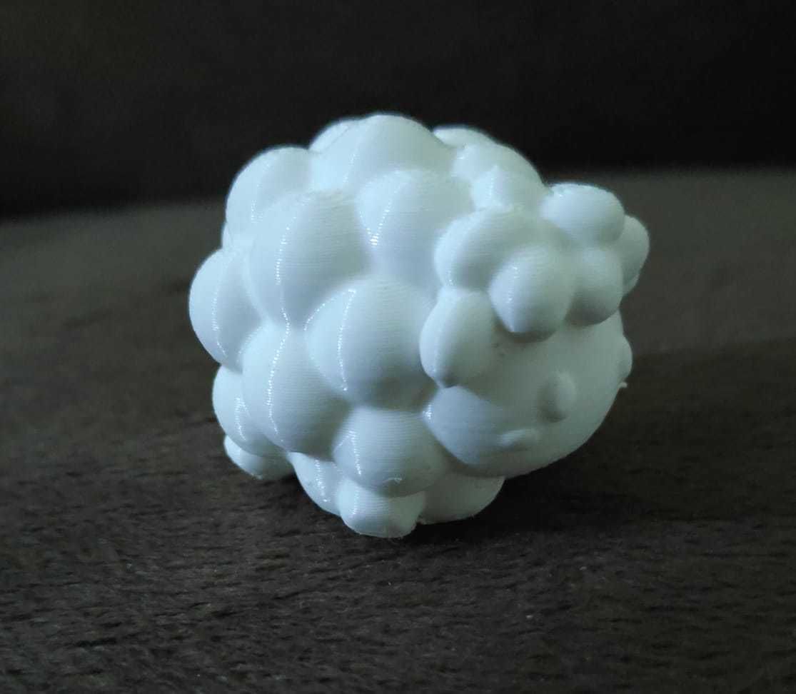Round Sheep 3D print model_4