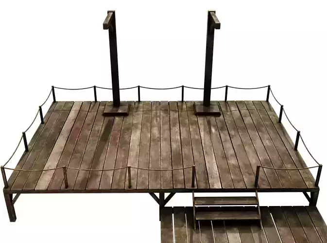 Medieval Triple Gallows
