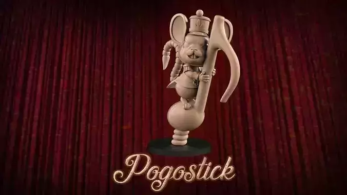 Pogostick pagostick 3D print model