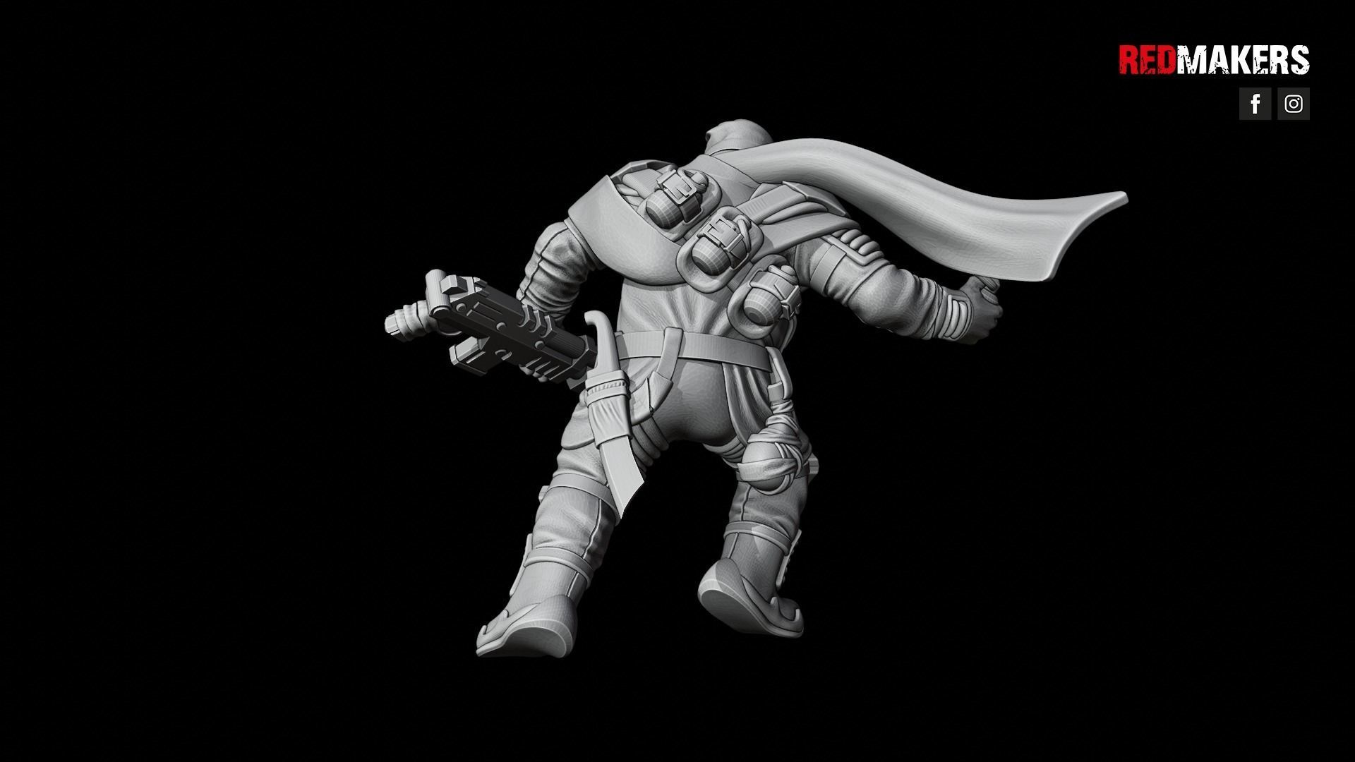 Desert Raiders - Squad of the Imperial Force 3D print model_47