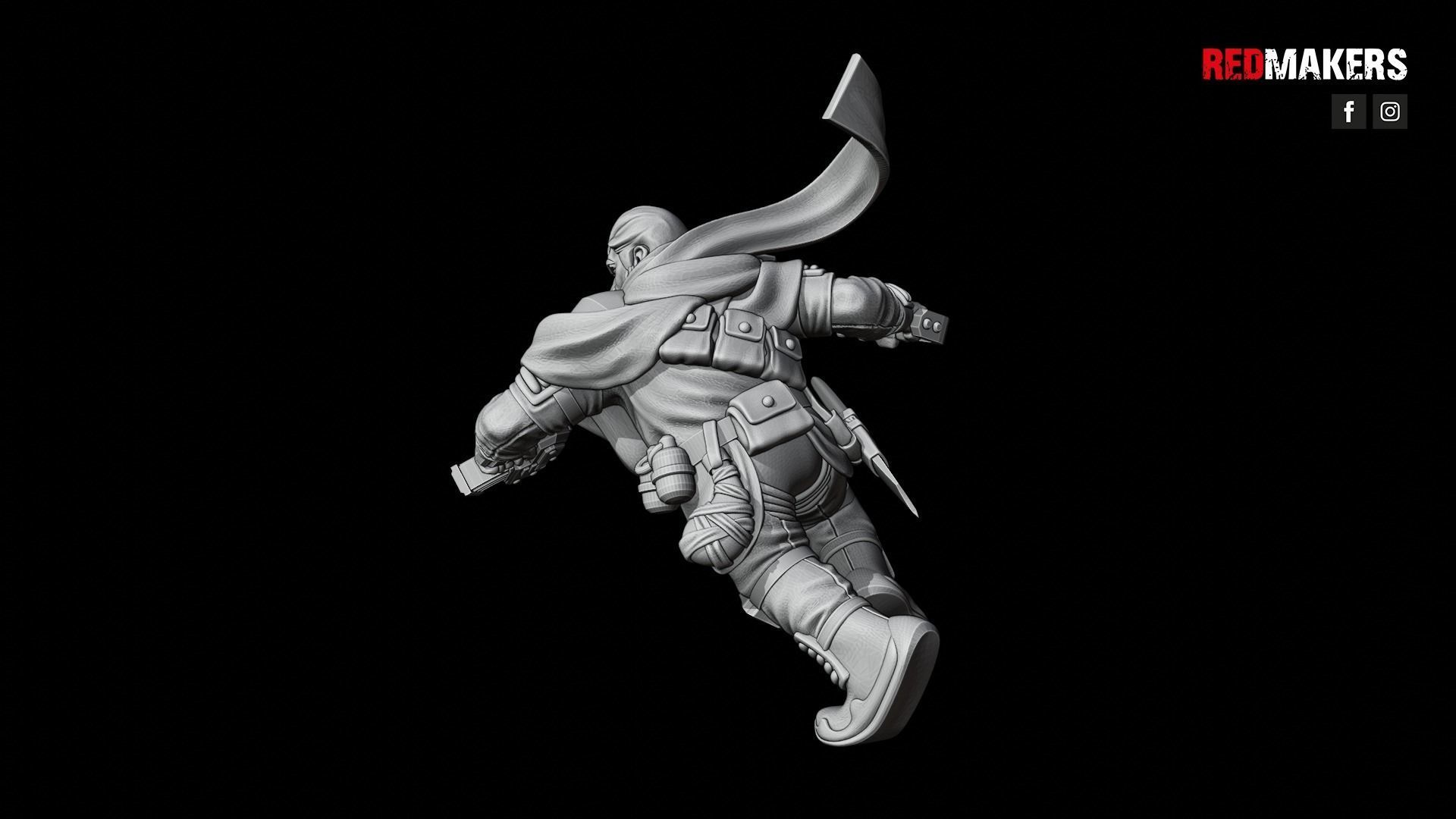 Desert Raiders - Squad of the Imperial Force 3D print model_56