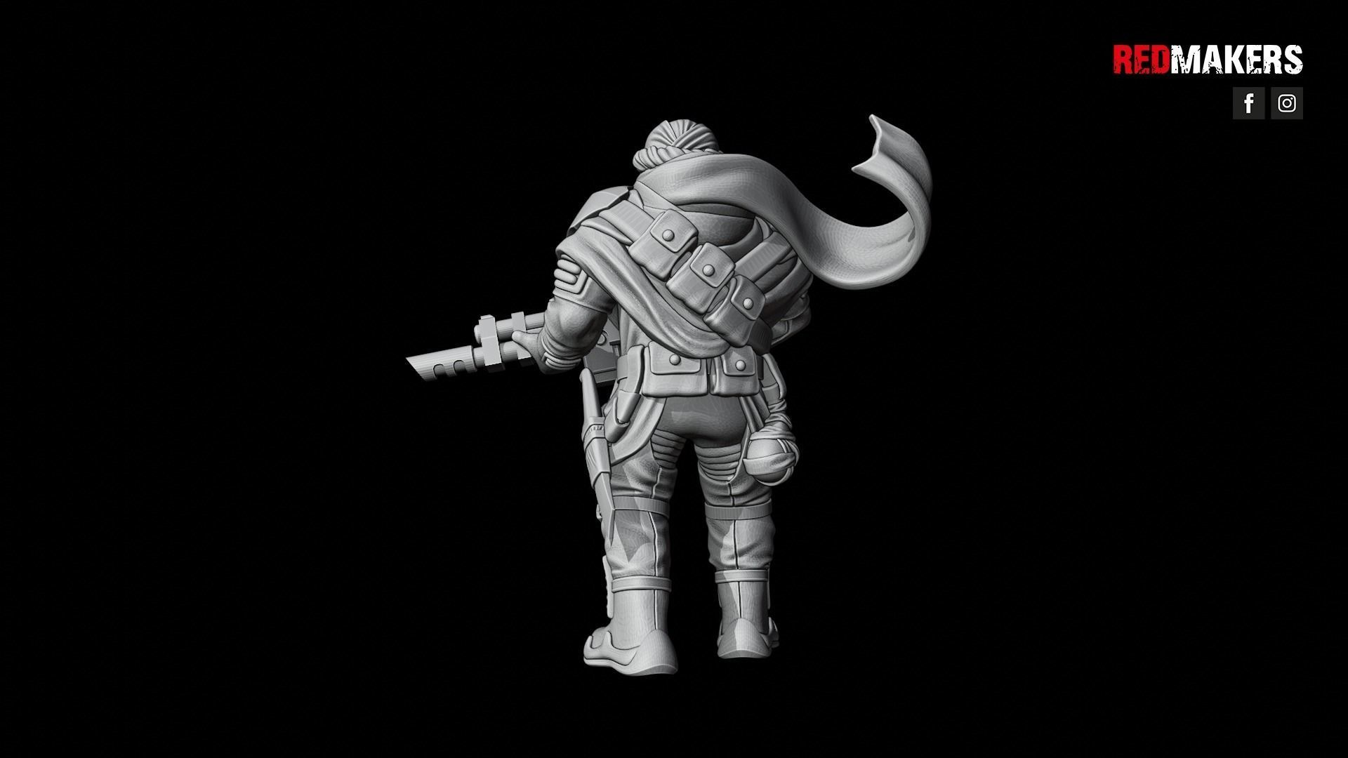 Desert Raiders - Squad of the Imperial Force 3D print model_41