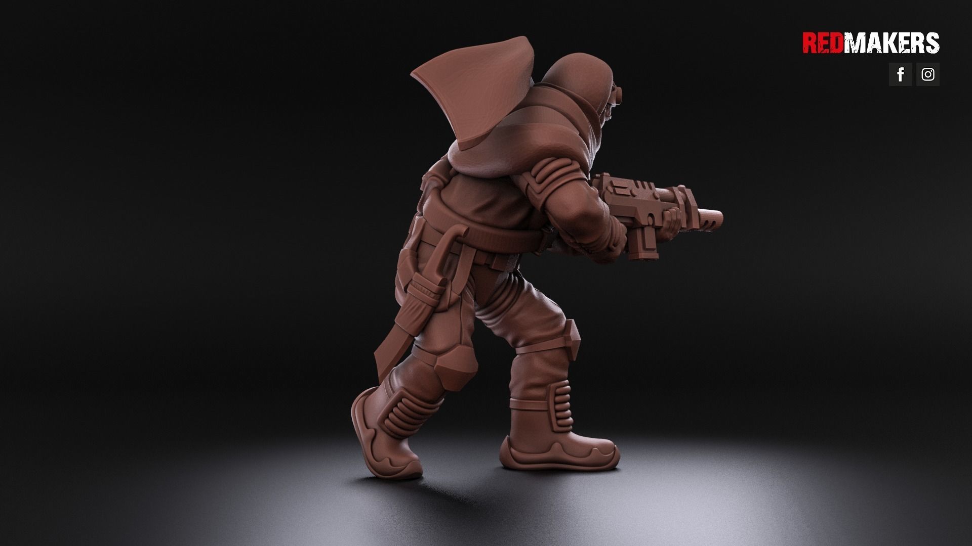 Desert Raiders - Squad of the Imperial Force 3D print model_10