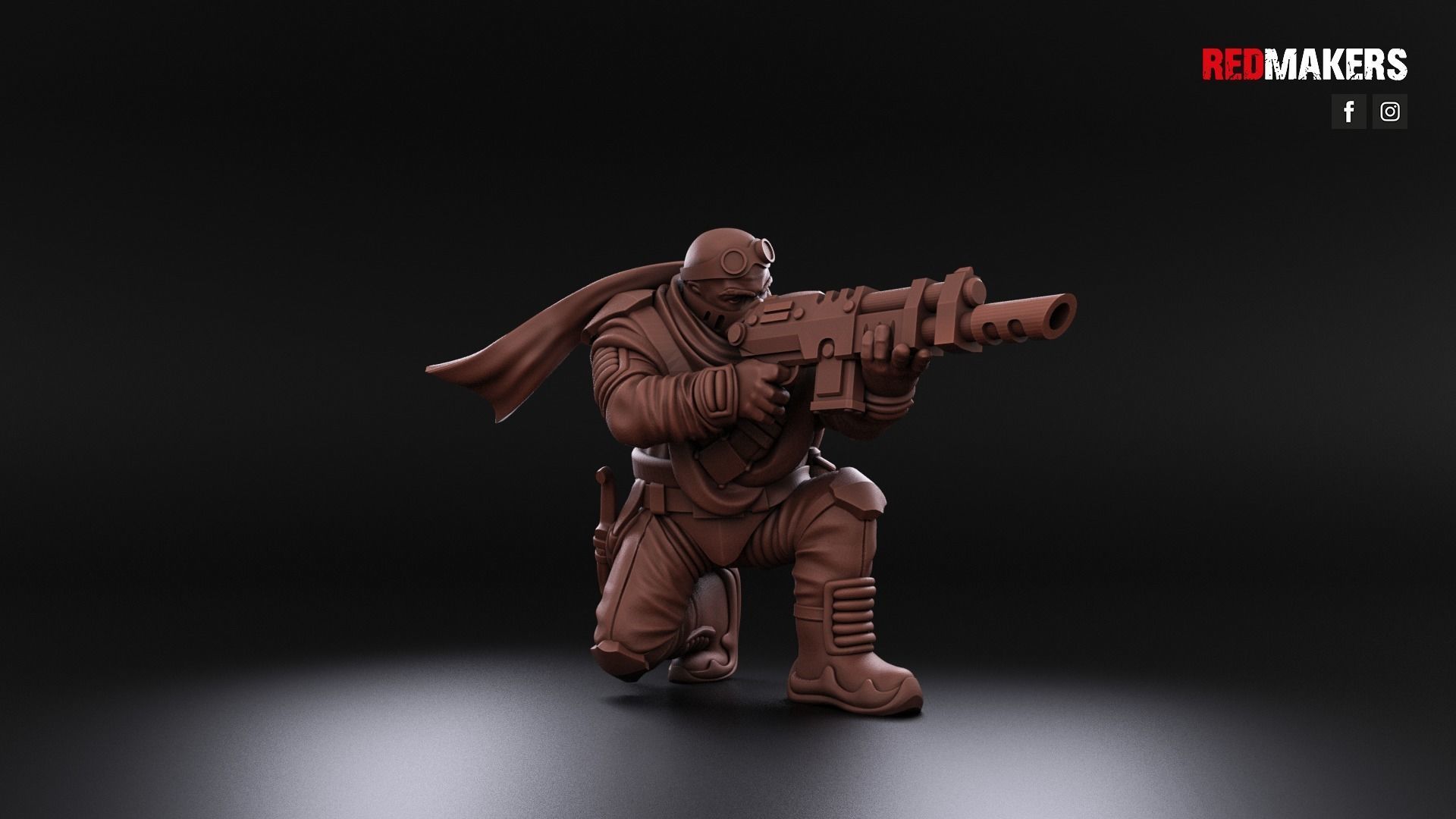 Desert Raiders - Squad of the Imperial Force 3D print model_23