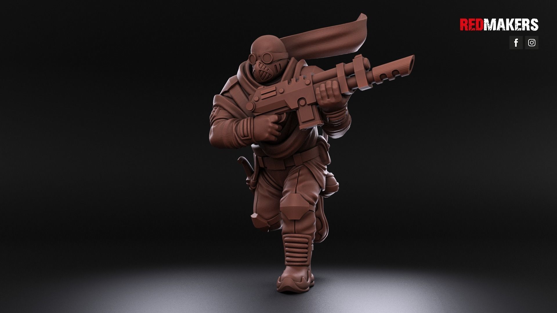 Desert Raiders - Squad of the Imperial Force 3D print model_11