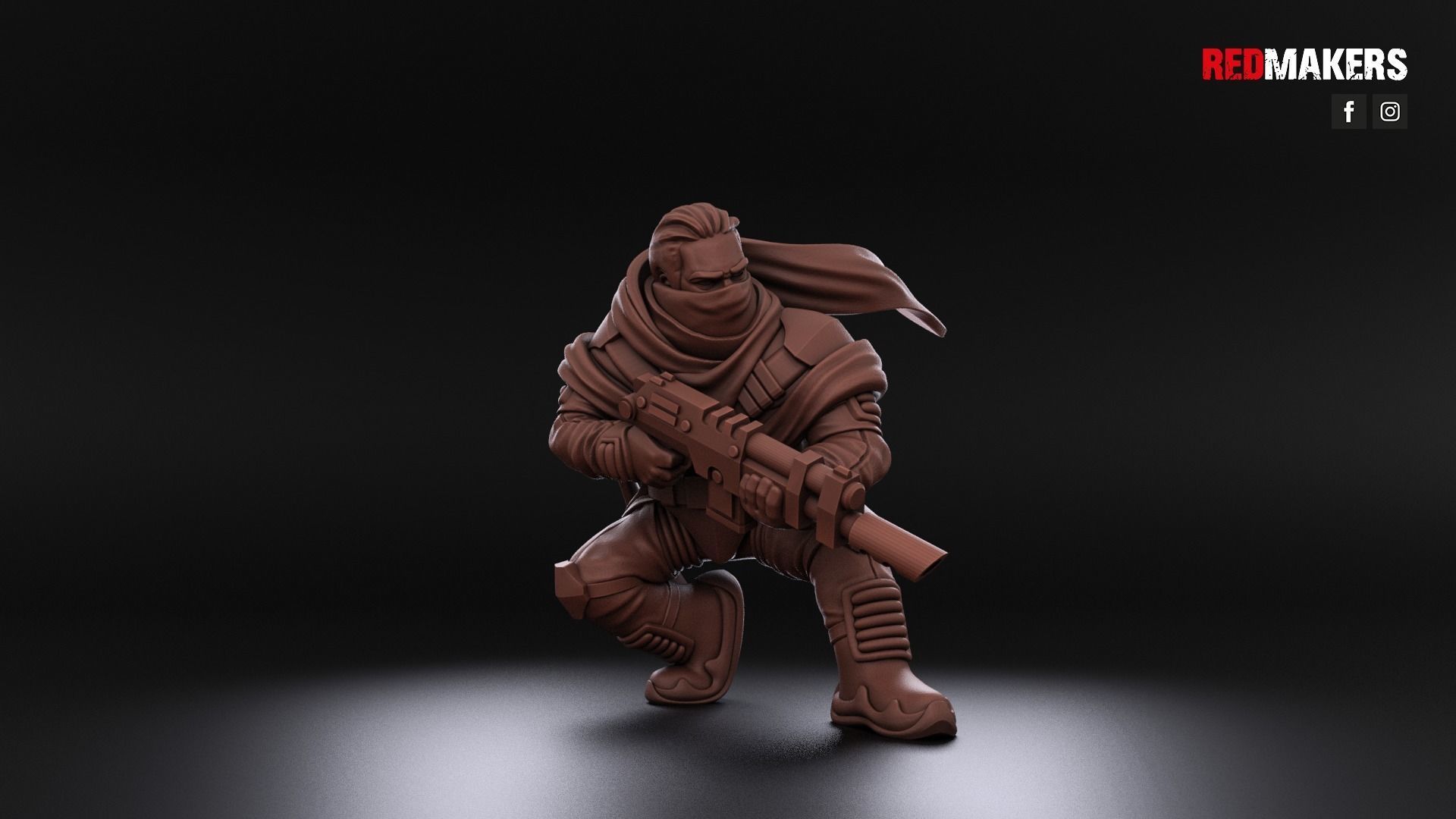 Desert Raiders - Squad of the Imperial Force 3D print model_13