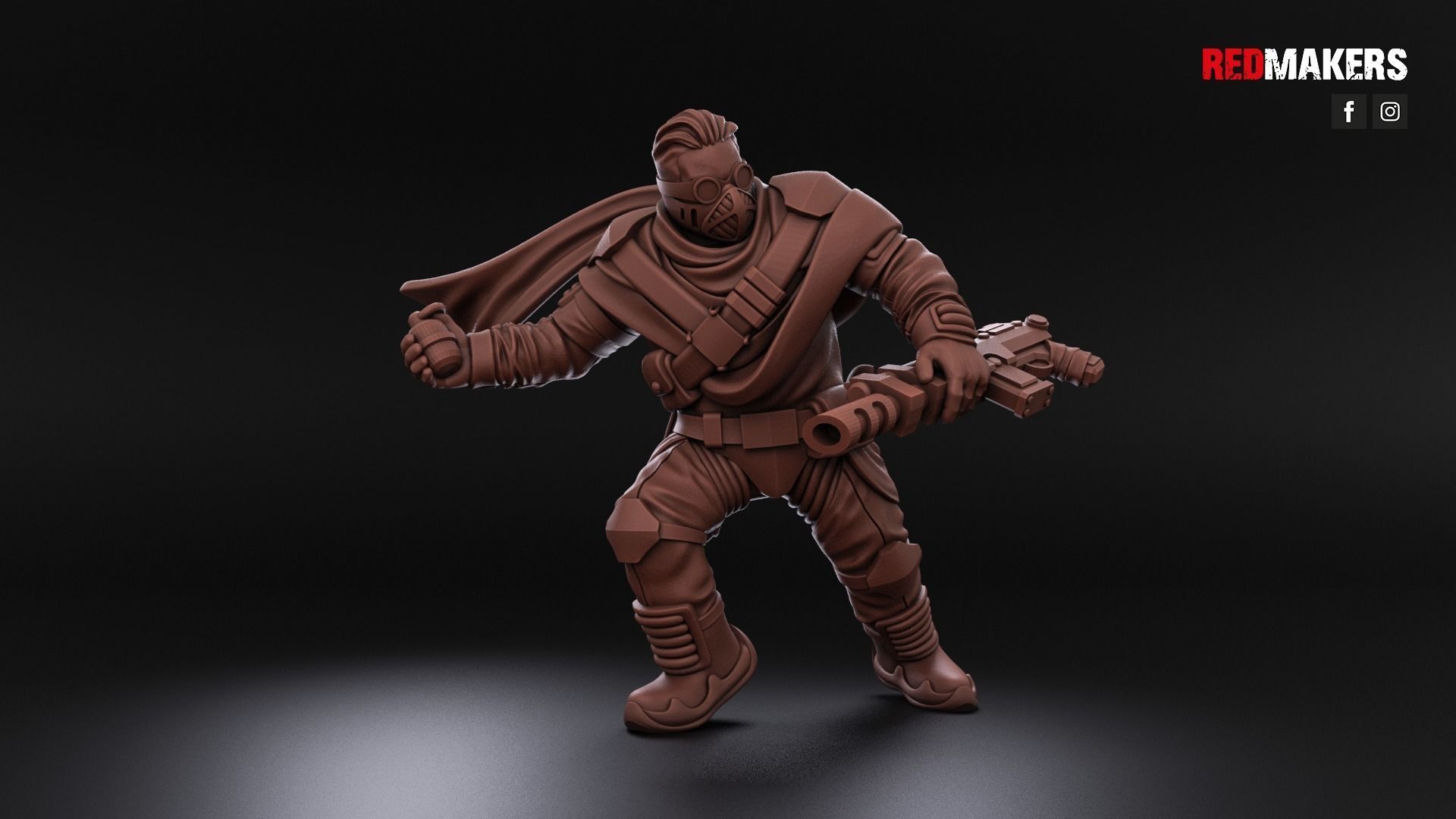 Desert Raiders - Squad of the Imperial Force 3D print model_19