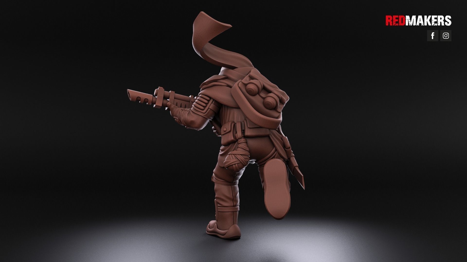 Desert Raiders - Squad of the Imperial Force 3D print model_12