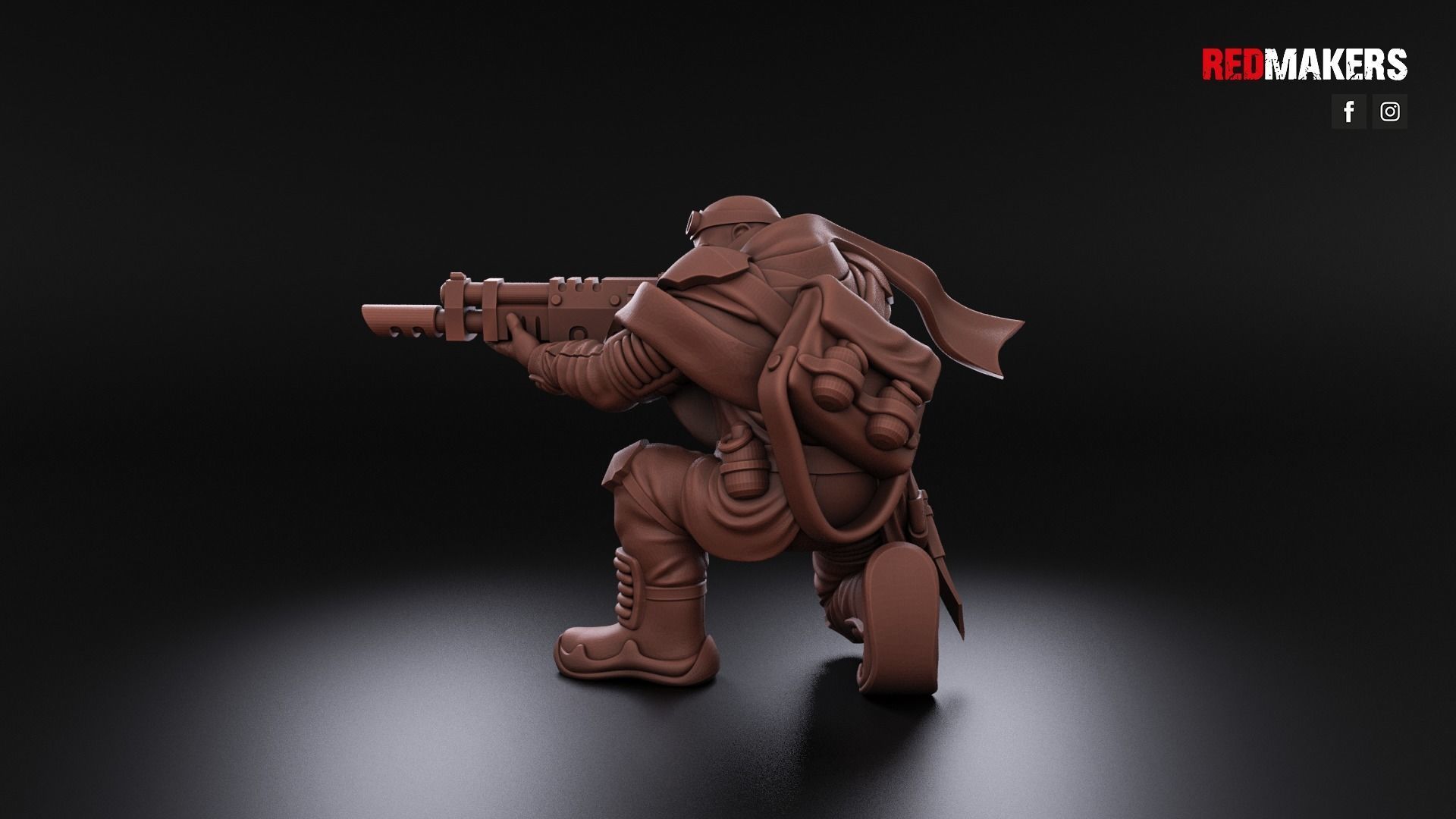 Desert Raiders - Squad of the Imperial Force 3D print model_24
