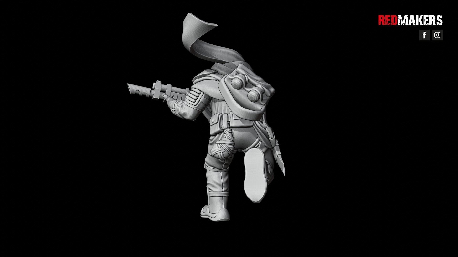 Desert Raiders - Squad of the Imperial Force 3D print model_35