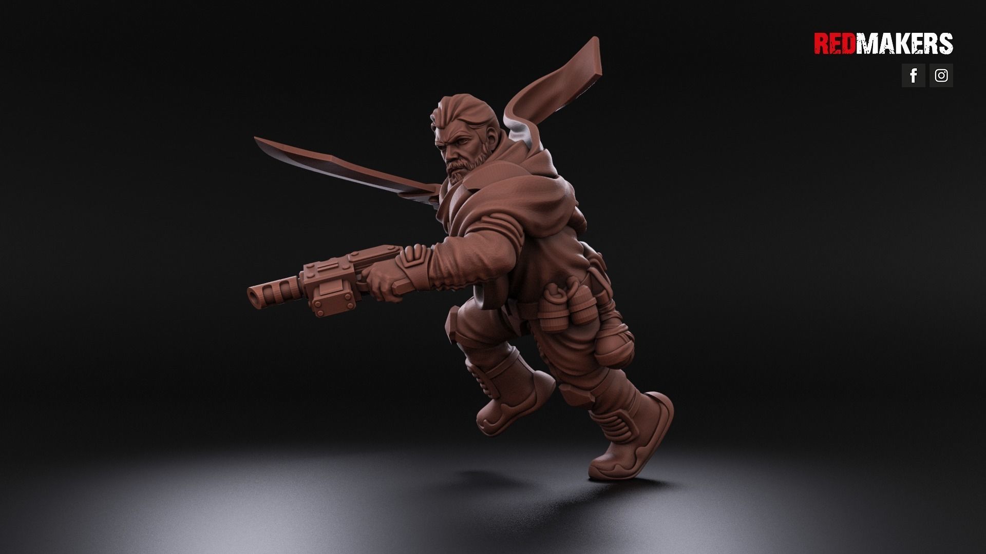 Desert Raiders - Squad of the Imperial Force 3D print model_25