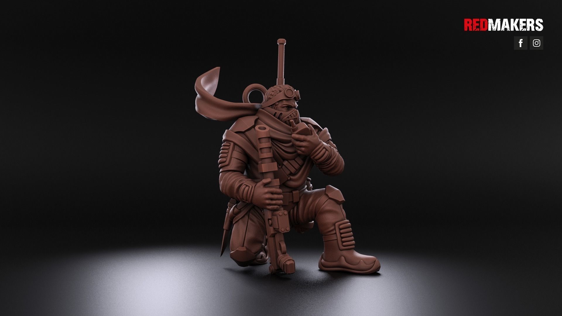 Desert Raiders - Squad of the Imperial Force 3D print model_21