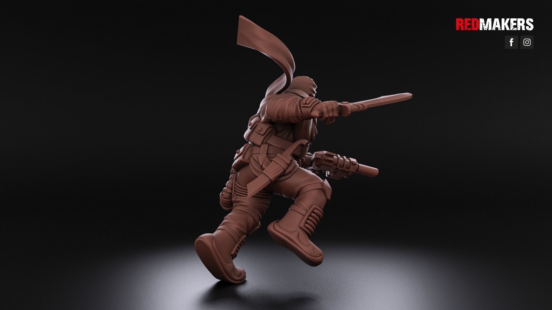 Desert Raiders - Squad of the Imperial Force 3D print model_26