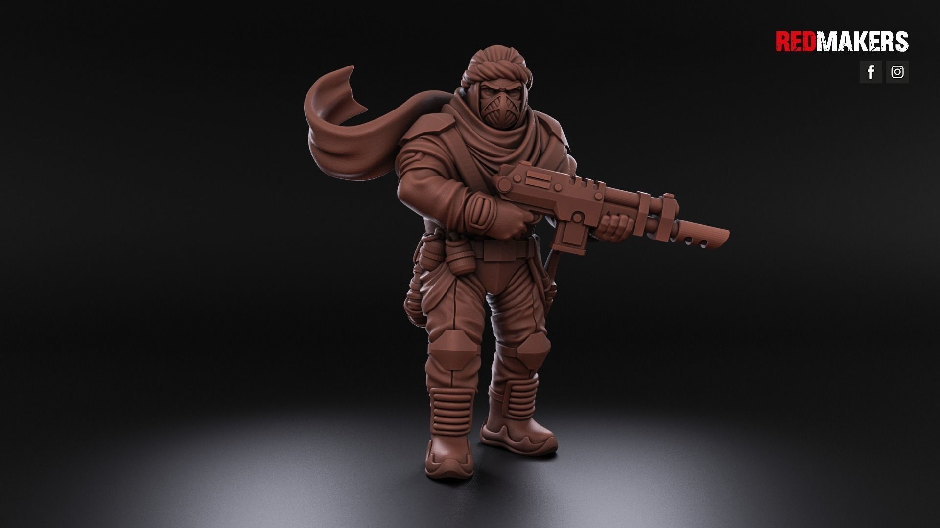 Desert Raiders - Squad of the Imperial Force 3D print model_15