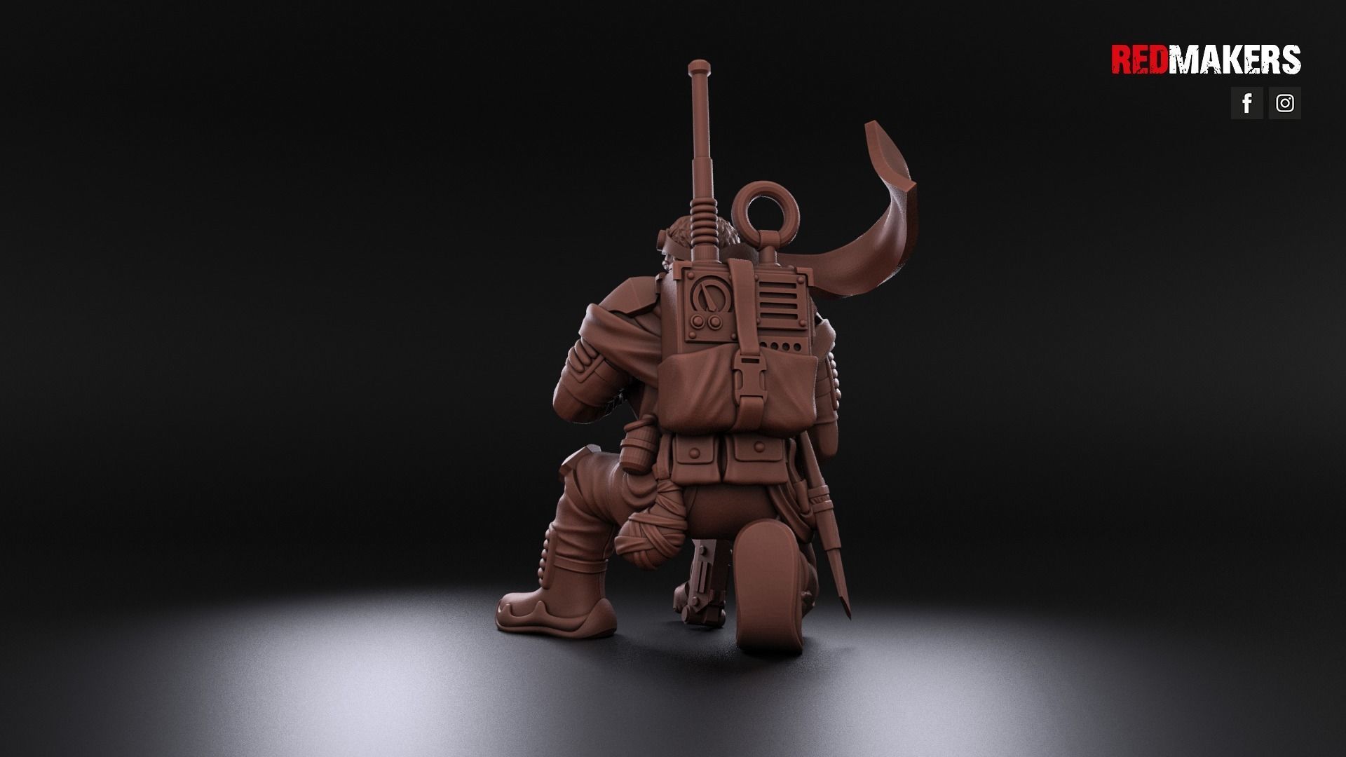 Desert Raiders - Squad of the Imperial Force 3D print model_22