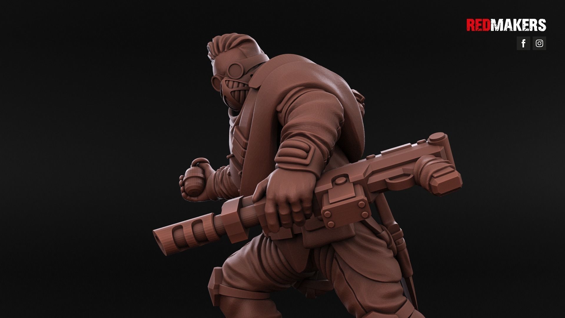 Desert Raiders - Squad of the Imperial Force 3D print model_5