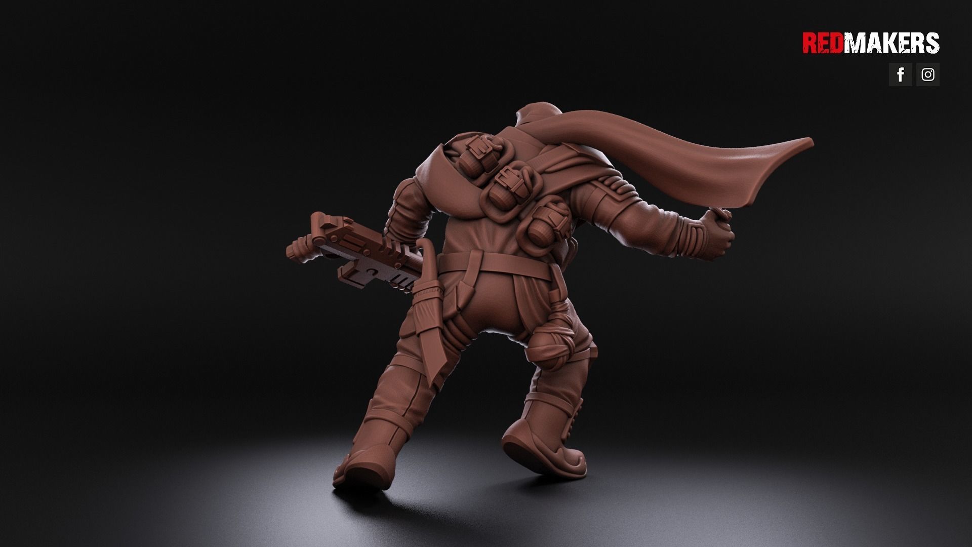 Desert Raiders - Squad of the Imperial Force 3D print model_20