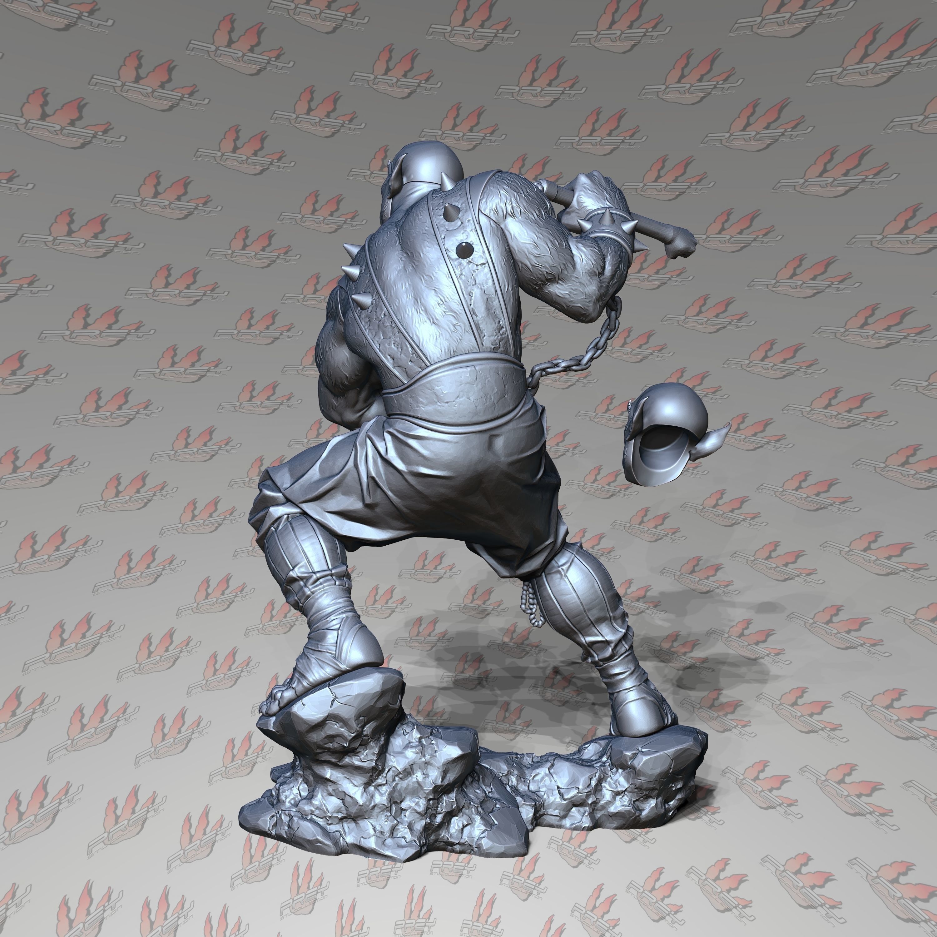 Cat 2  1-10 Scale 3D print model_4