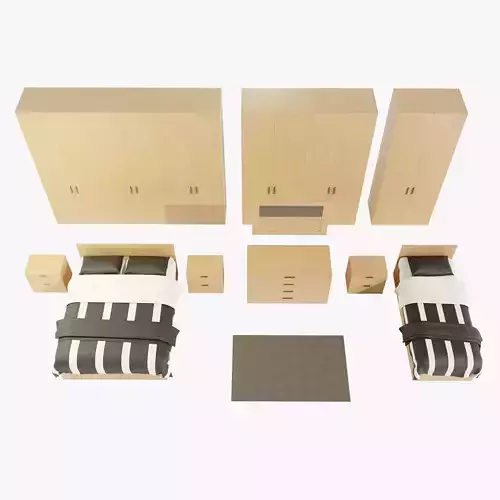 Bedroom Complete Furniture Set