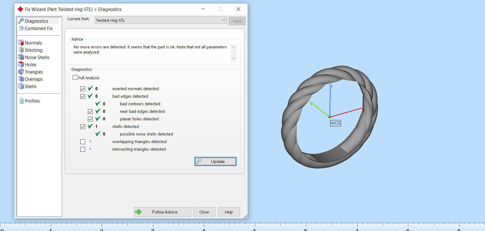 Twisted ring Free 3D print model_7
