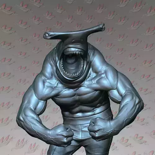 Jab  1-10 Scale Street Sharks 3D print model