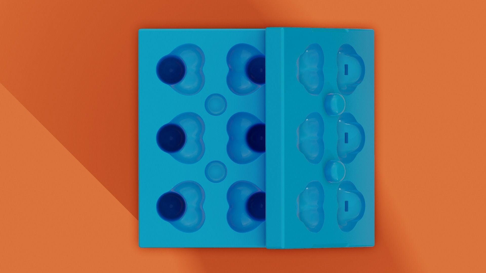 Penis Popsicle ice mold 3D print model_3