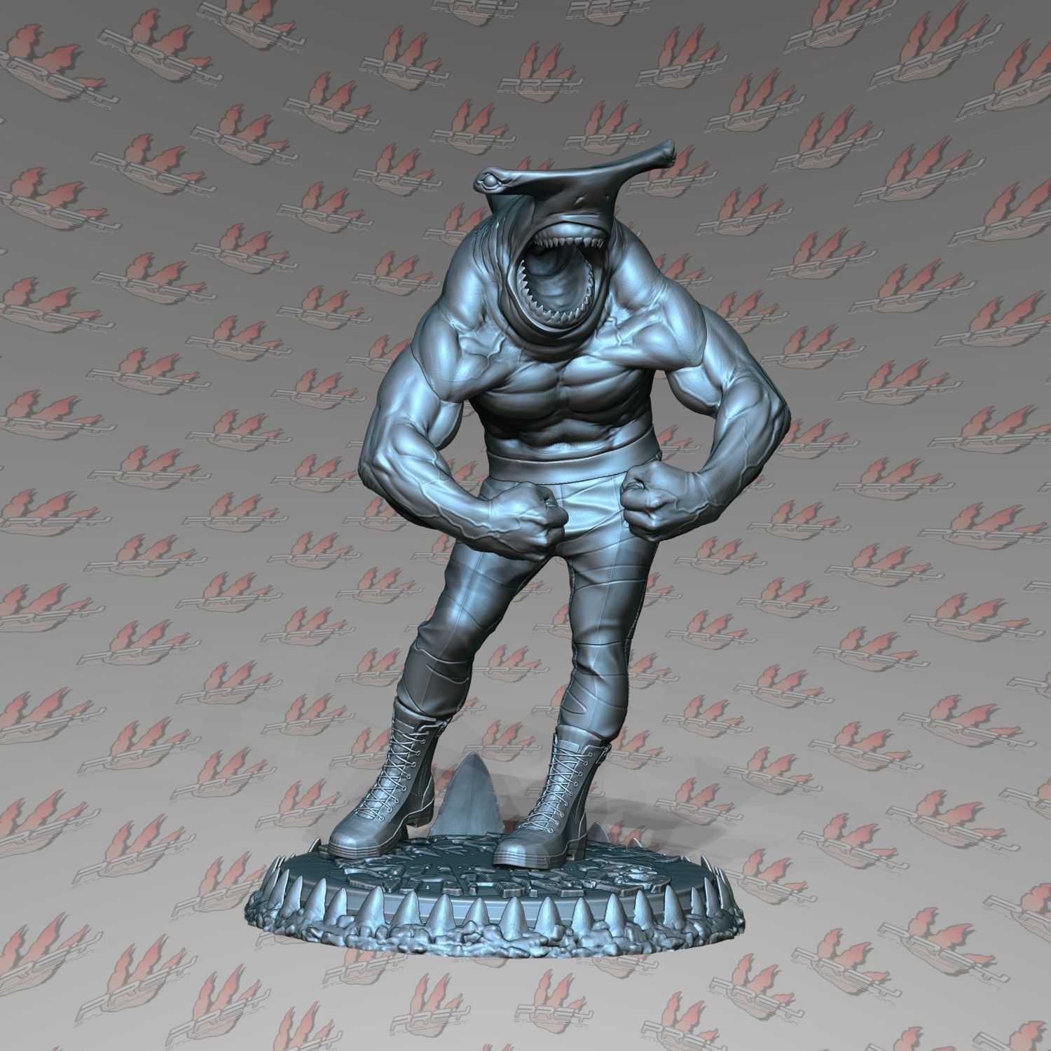 Jab 1-24 Scale Street Sharks 3D print model_1