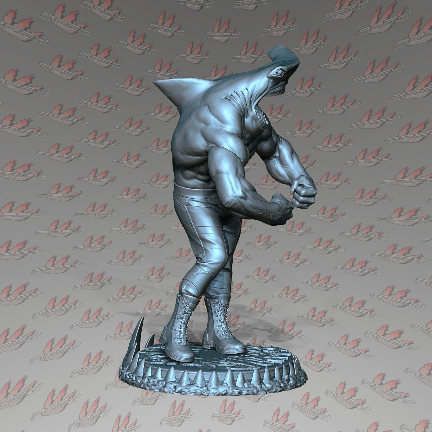 Jab 1-24 Scale Street Sharks 3D print model_2