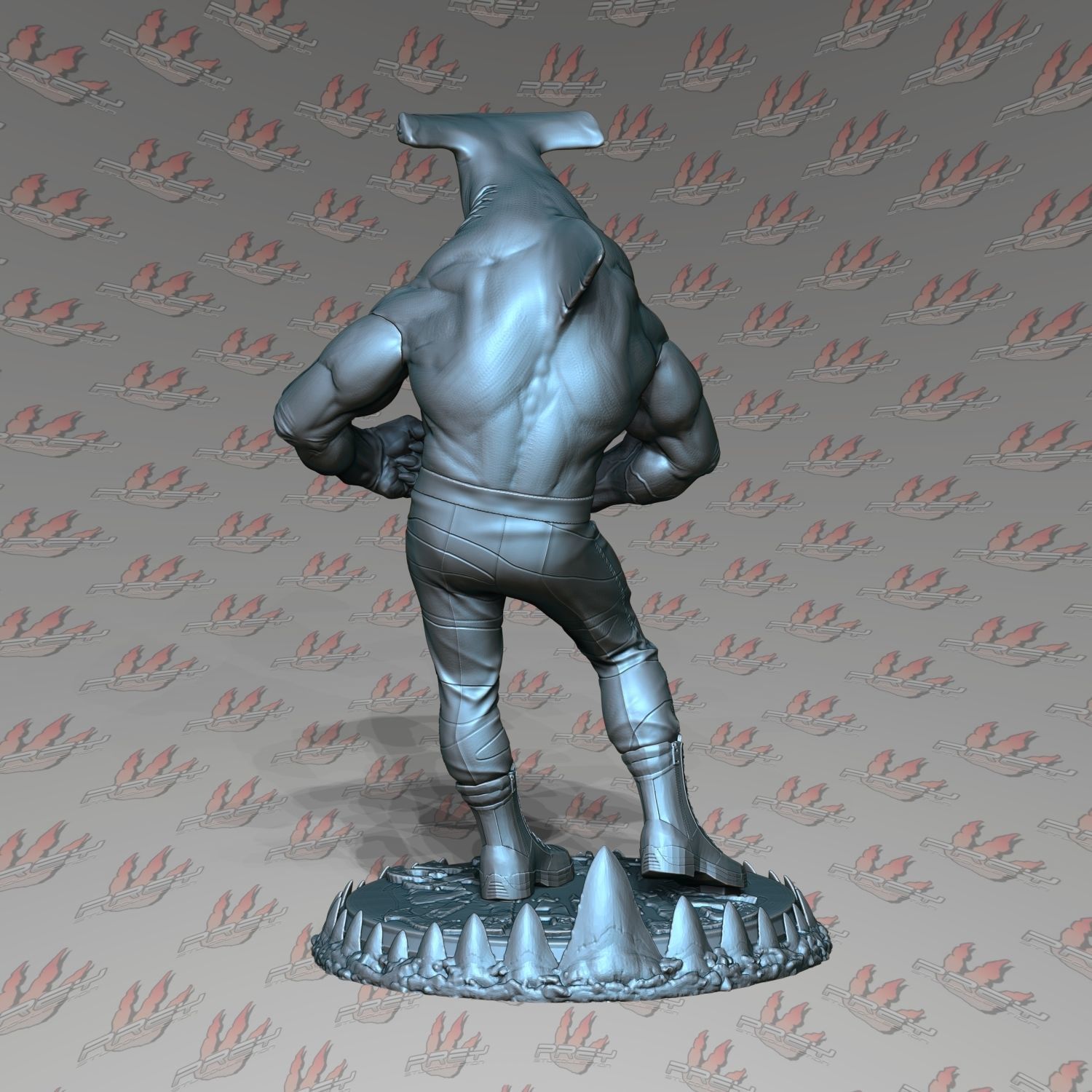 JAB 1-57 scale Street Sharks   -32mm Scale- 3D print model_3