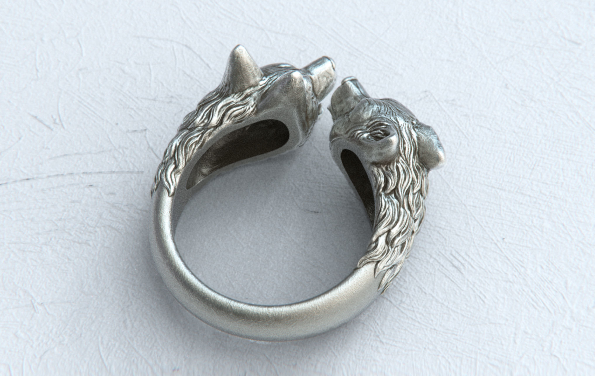 Kissing Dogs 3D print model_5