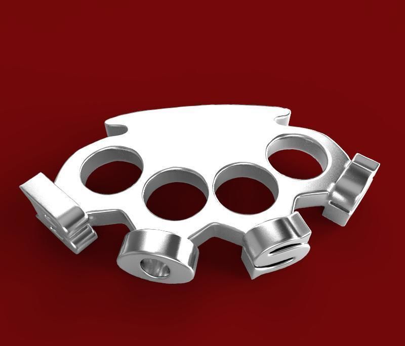 Knuckle Duster 3D model_2