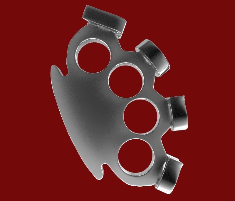 Knuckle Duster 3D model_7