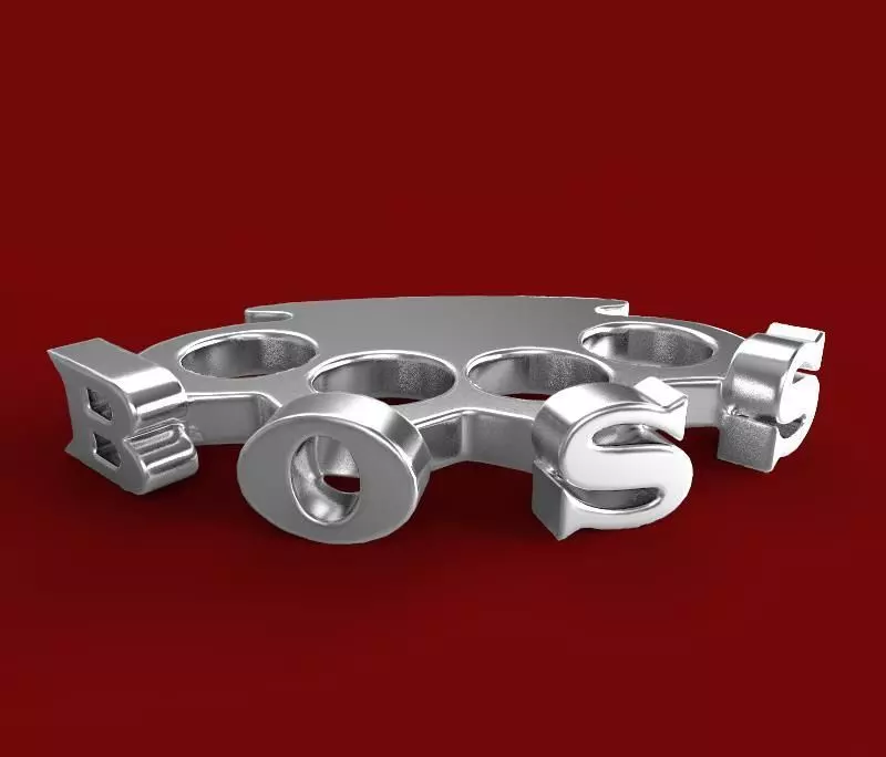 Knuckle Duster 3D model_0
