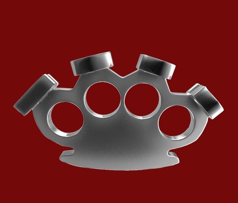 Knuckle Duster 3D model_4