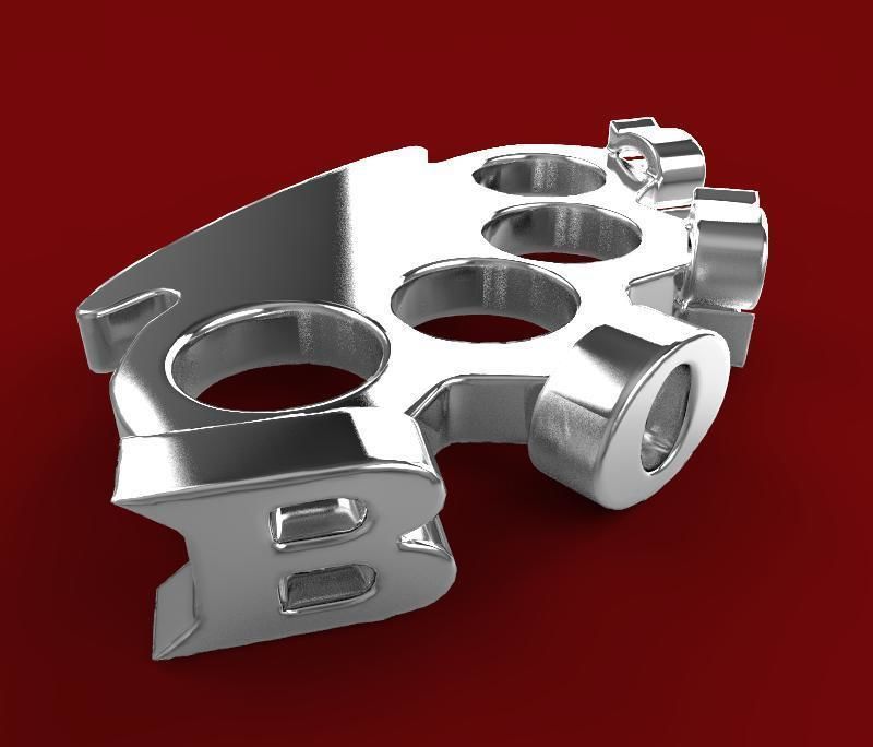 Knuckle Duster 3D model_6