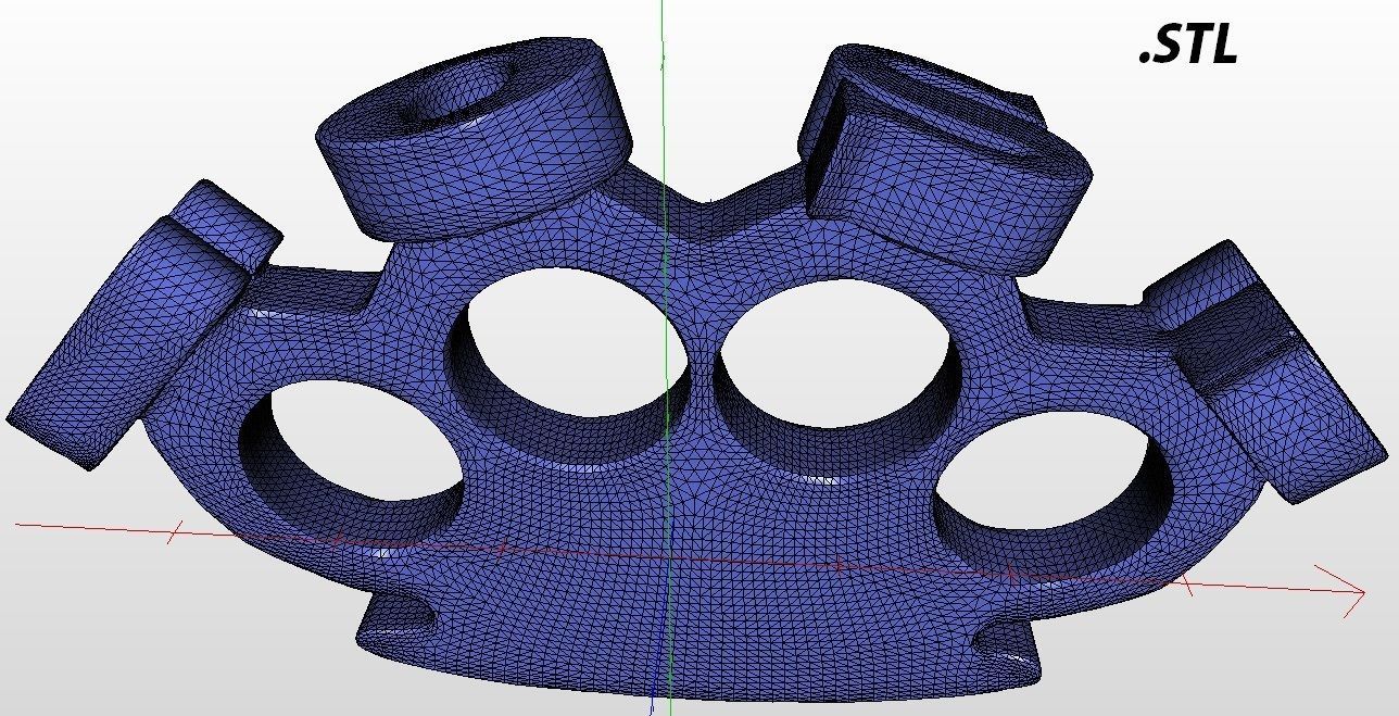 Knuckle Duster 3D model_9