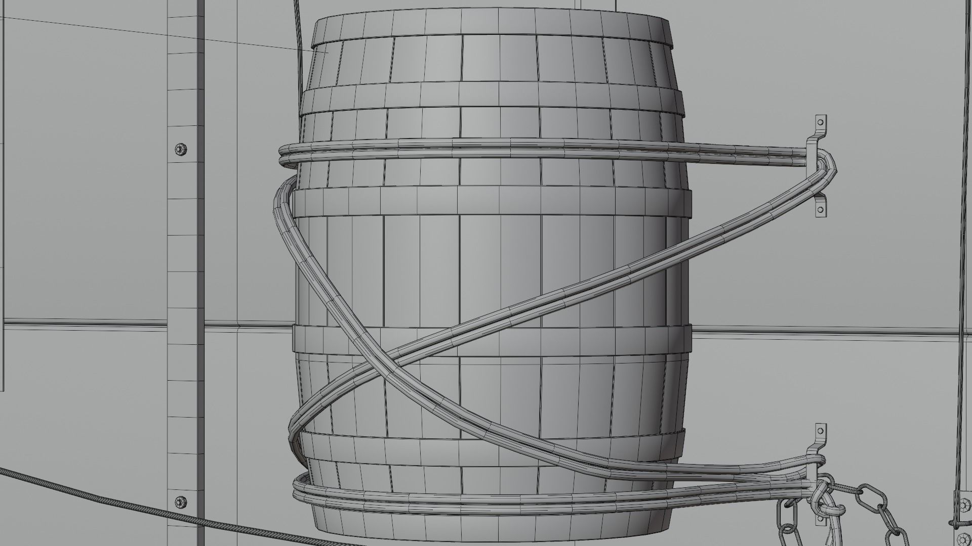 Covered Wagon 3D model_14