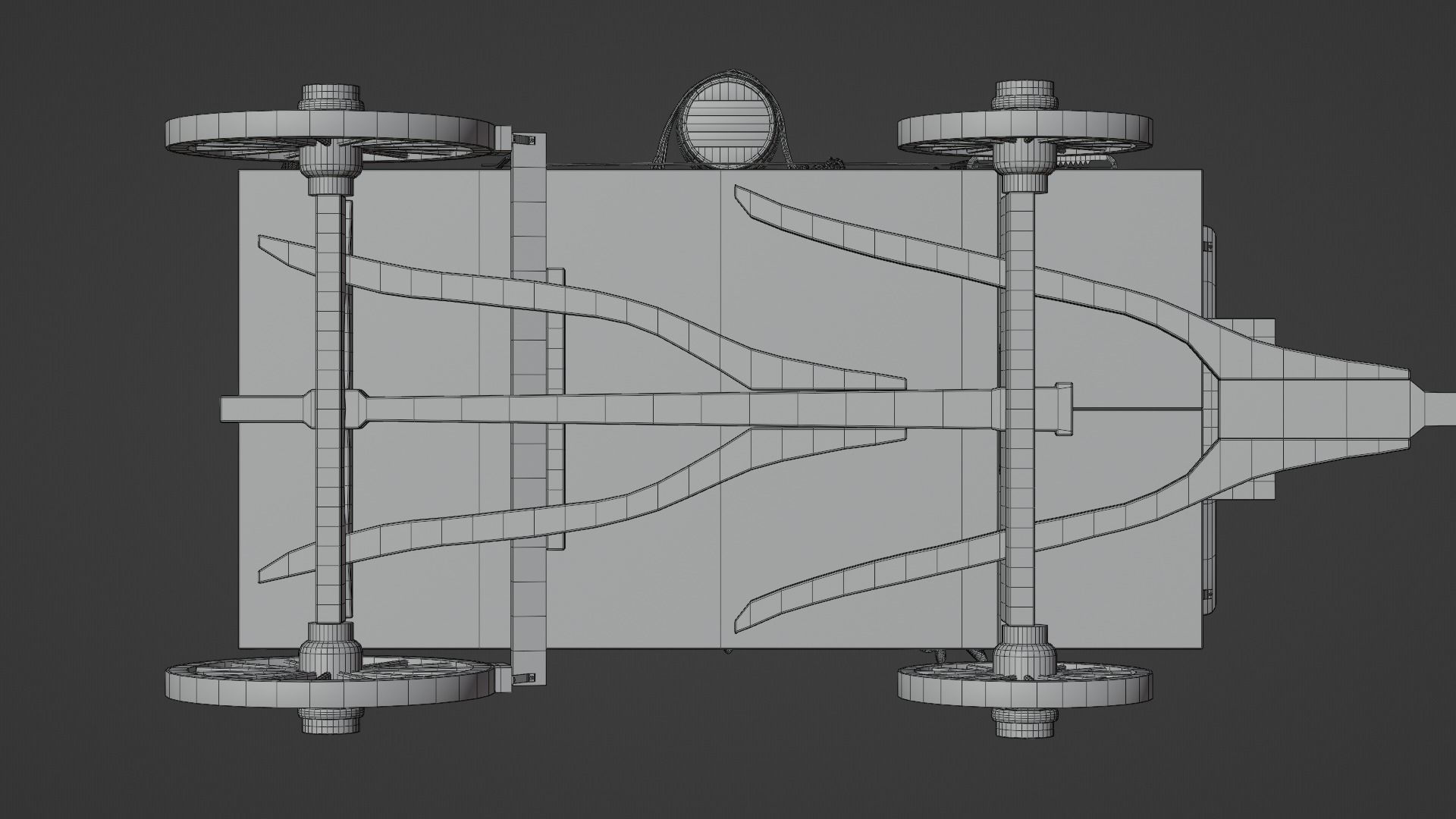 Covered Wagon 3D model_15