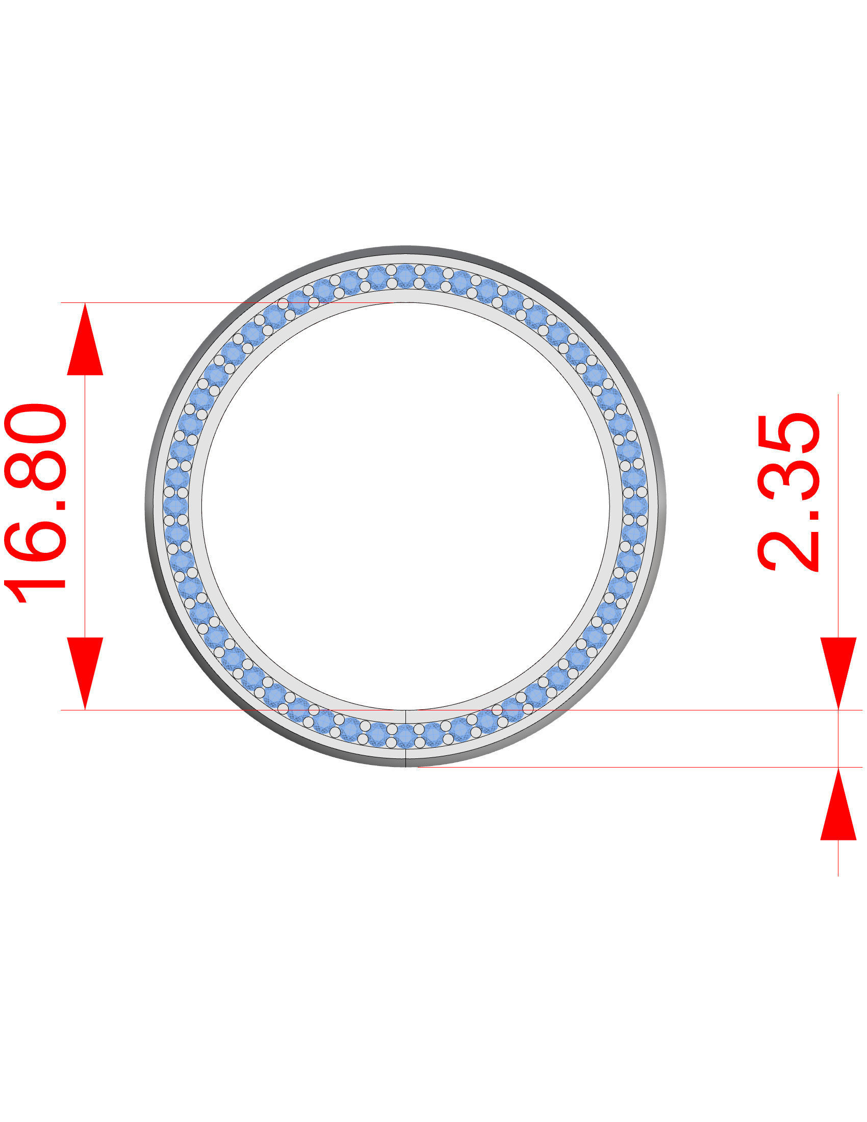 Wedding Band 3D print model_4