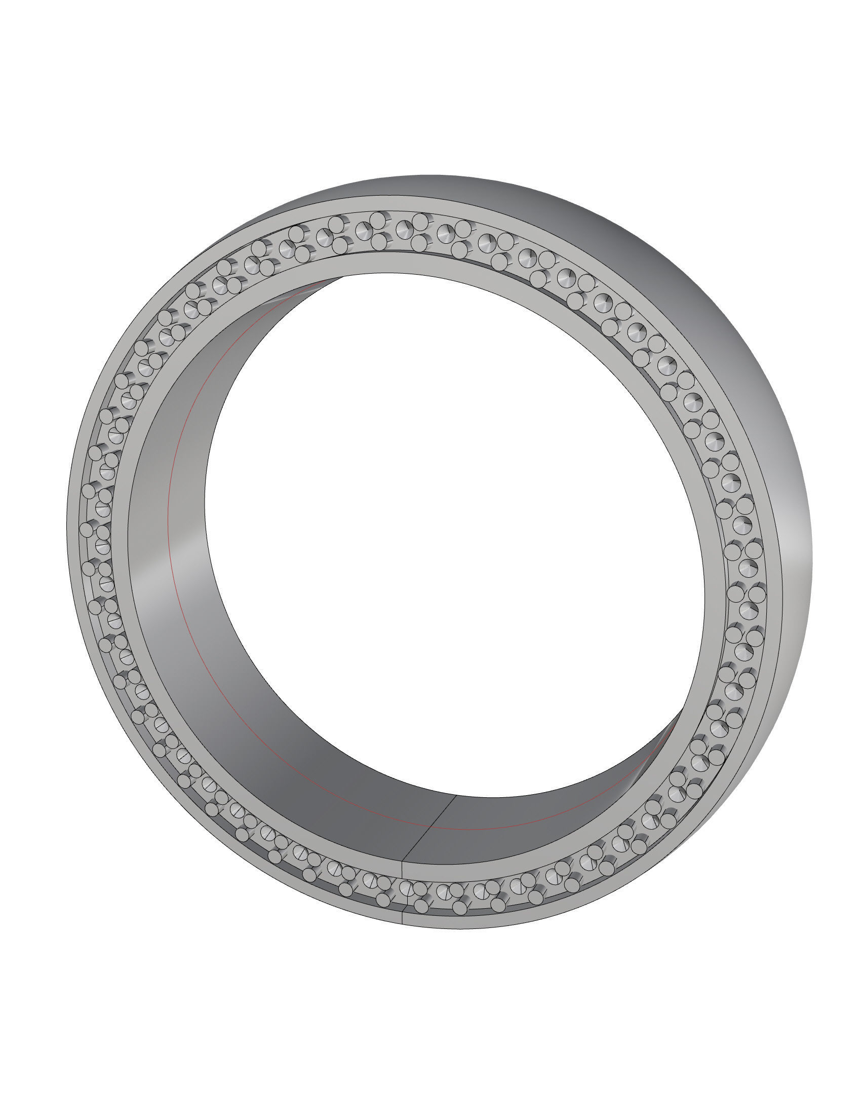 Wedding Band 3D print model_19